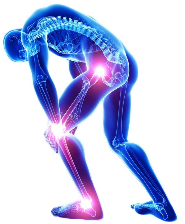 Acute pain during movement is a sign of joint disease