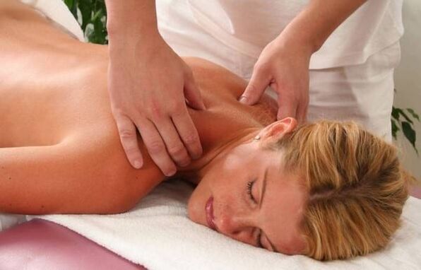 Massage with osteocondrosis of cervical spine
